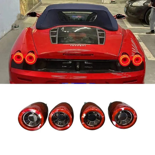 For Ferrari F430 2005-2010 RH LH Taillights Assembly Rear Lamps Kit 185669 185668 193182 185669 185668 185671 185670