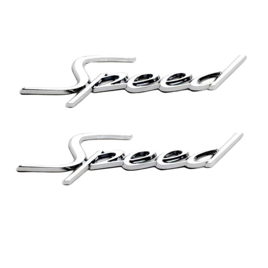 For Bentley Continental Gt Gtc Fender Speed Badge 3W8853675E 2PCS