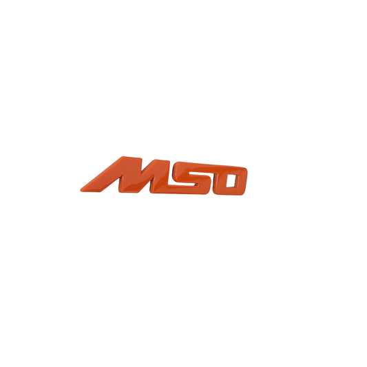 For McLaren MSO Letter Orange Side Skirt