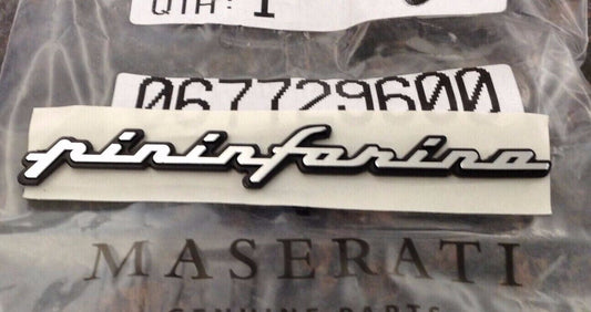 For FERRARI MASERATI PININFARINA Emblem 67729600 LOGO OEM Granturismo Quattroporte