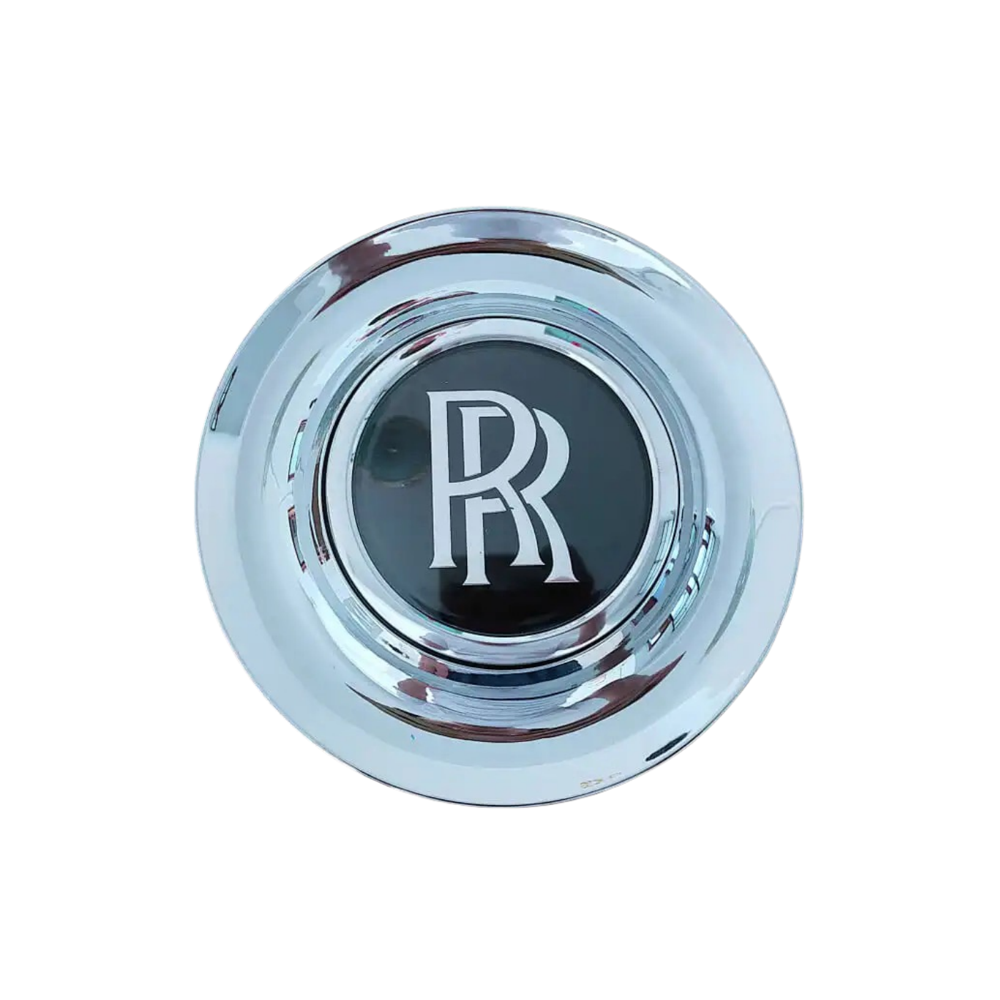 Rolls-Royce Centre Hub Cover Chrome For Rolls-Royce Ghost WRAITH DAWN (Black)