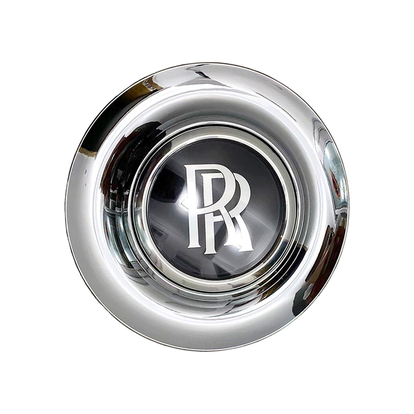 36136773460 Click to enlarge Rolls-Royce Centre Hub Cover Chrome For Rolls-Royce Ghost WRAITH DAWN