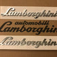 Für Lamborghini Huracan Gallardo Murcielago OEM Logo Script Emblem Abzeichen 4T0853742A kostenloser Versand