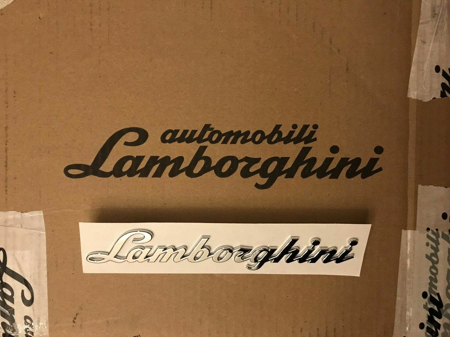 For Lamborghini Huracan Gallardo Murcielago OEM Logo Script Emblem Badge 4T0853742A free shipping