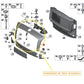 Für Rolls Royce Ghost Serie I Rahmen Kühlergrill OEM: 51117238234