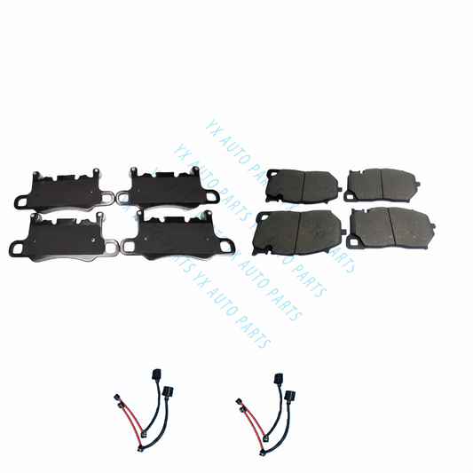 For Bentley Continental Gt Gtc Flying Spur 2018-2021 Front Rear Brake Pads Set