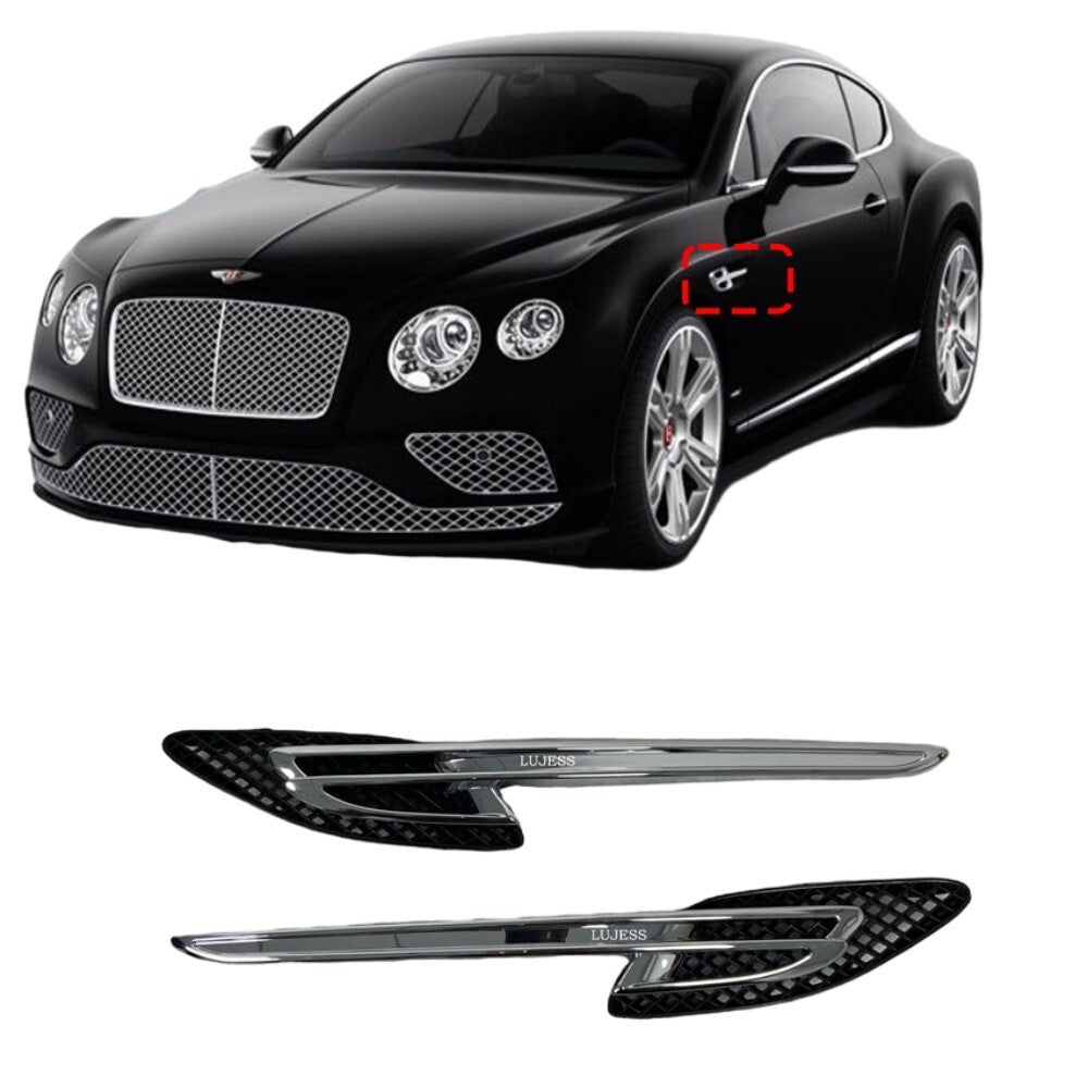 For Bentley Flying Spur Front Right+ Left Fender Air Vent Grille 2013-2019