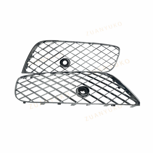 For Bentley Continental Gt GTC V8 Front Bumper Chrome Grill 3W3807648C 3W3807647