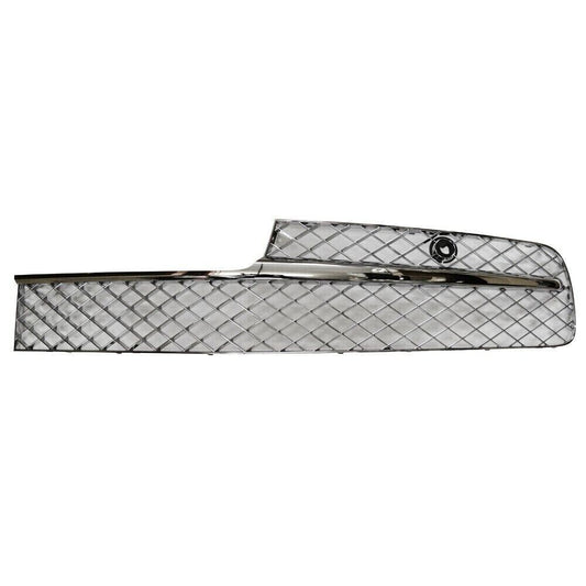 For Bentley Continental Flying Spur Left Right Bumper Chrome Grill 4W0807647A