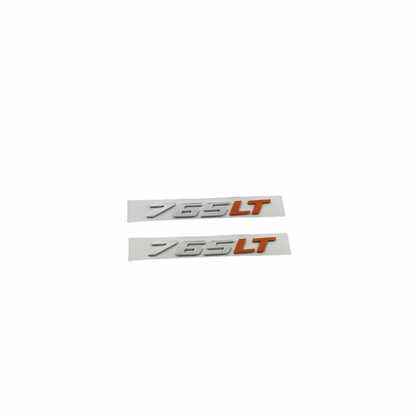 1 Pair For McLaren 765LT Side Marker Side Skirt Stickers