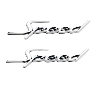 For Bentley Continental Gt Gtc Fender Speed Badge 3W8853675E 2PCS