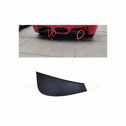 For Ferrari 458 Italia Rear Left Bumper Diffuser inner Fin P/N 81373310