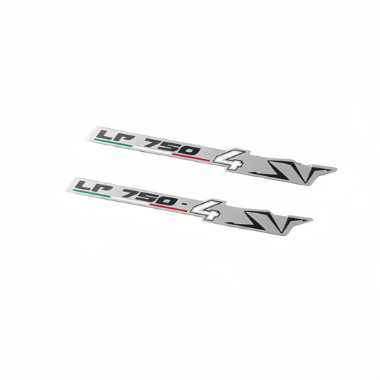 1 Pair Decorative Emblem For Lamborghini Aventador LP750 SV Roadster 470854499B