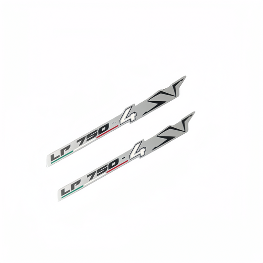 1 Pair Decorative Emblem For Lamborghini Aventador LP750 SV Roadster 470854499B