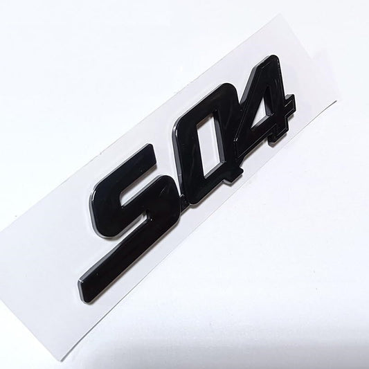 For Maserati SQ4 Emblem Gloss Black OEM 670101231