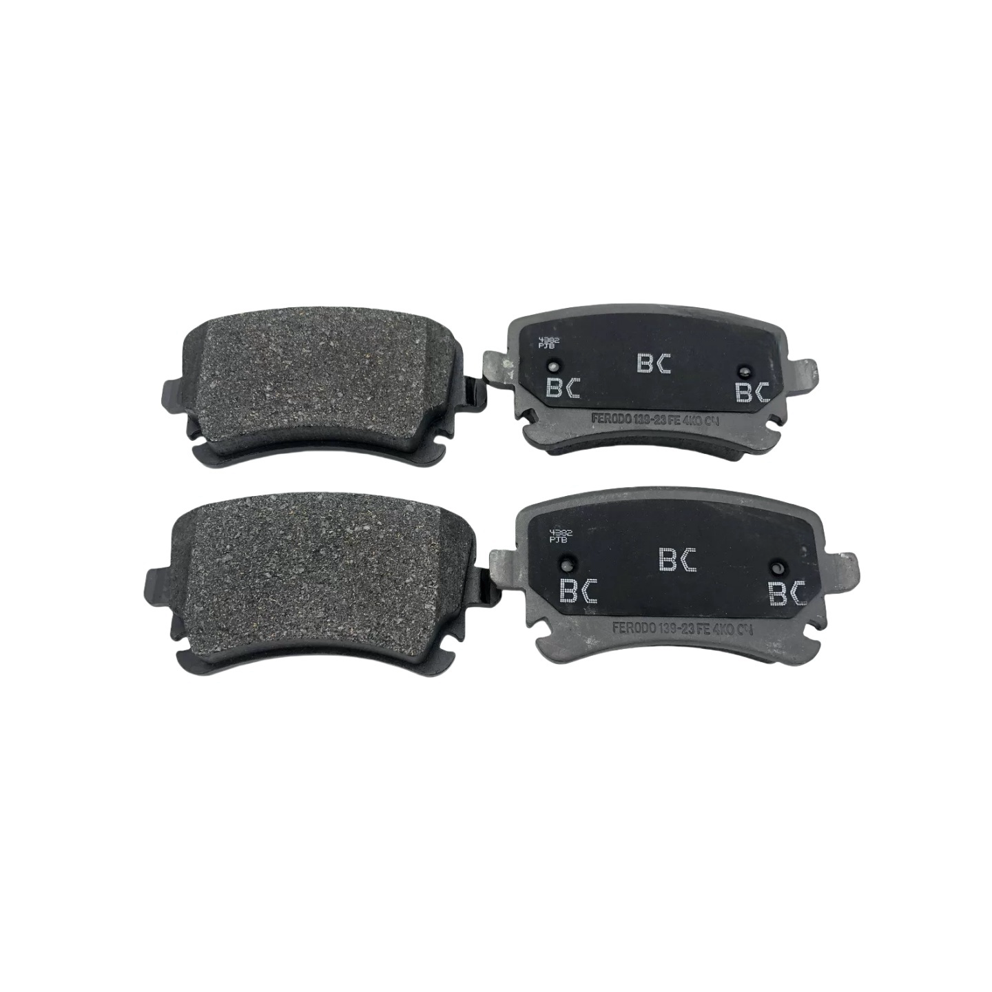 For Bentley Continental Gt Gtc Flying Spur 04-18 Front +Rear Brake Pads Full Set