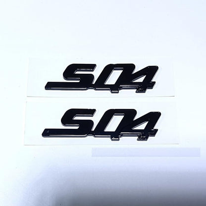 For Maserati SQ4 Emblem Gloss Black OEM 670101231