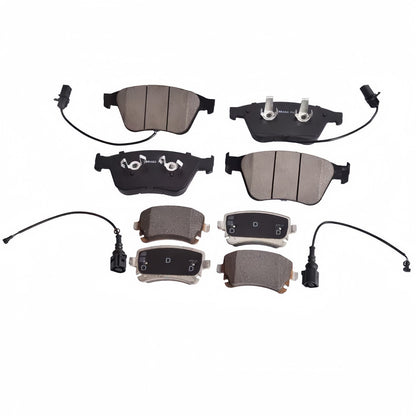 For Bentley Continental Gt Gtc Flying Spur 04-18 Front +Rear Brake Pads Full Set