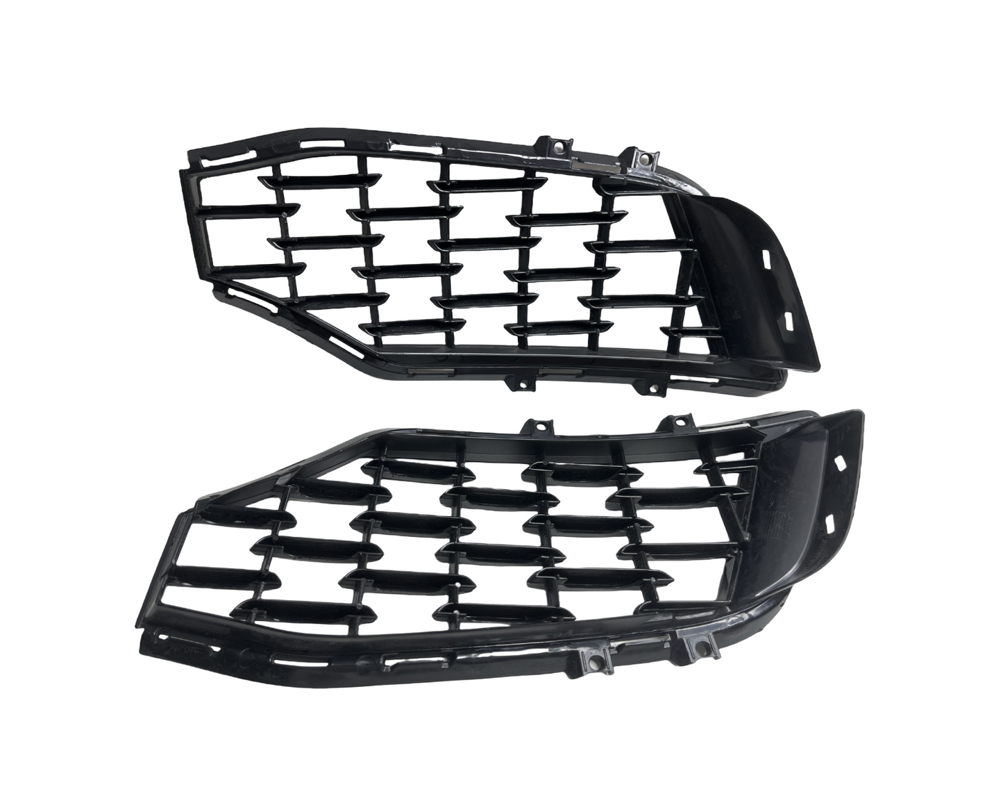 For Maserati Ghibli 2018-2023 Front Bumper Lower Grille Guard Set 3Pcs