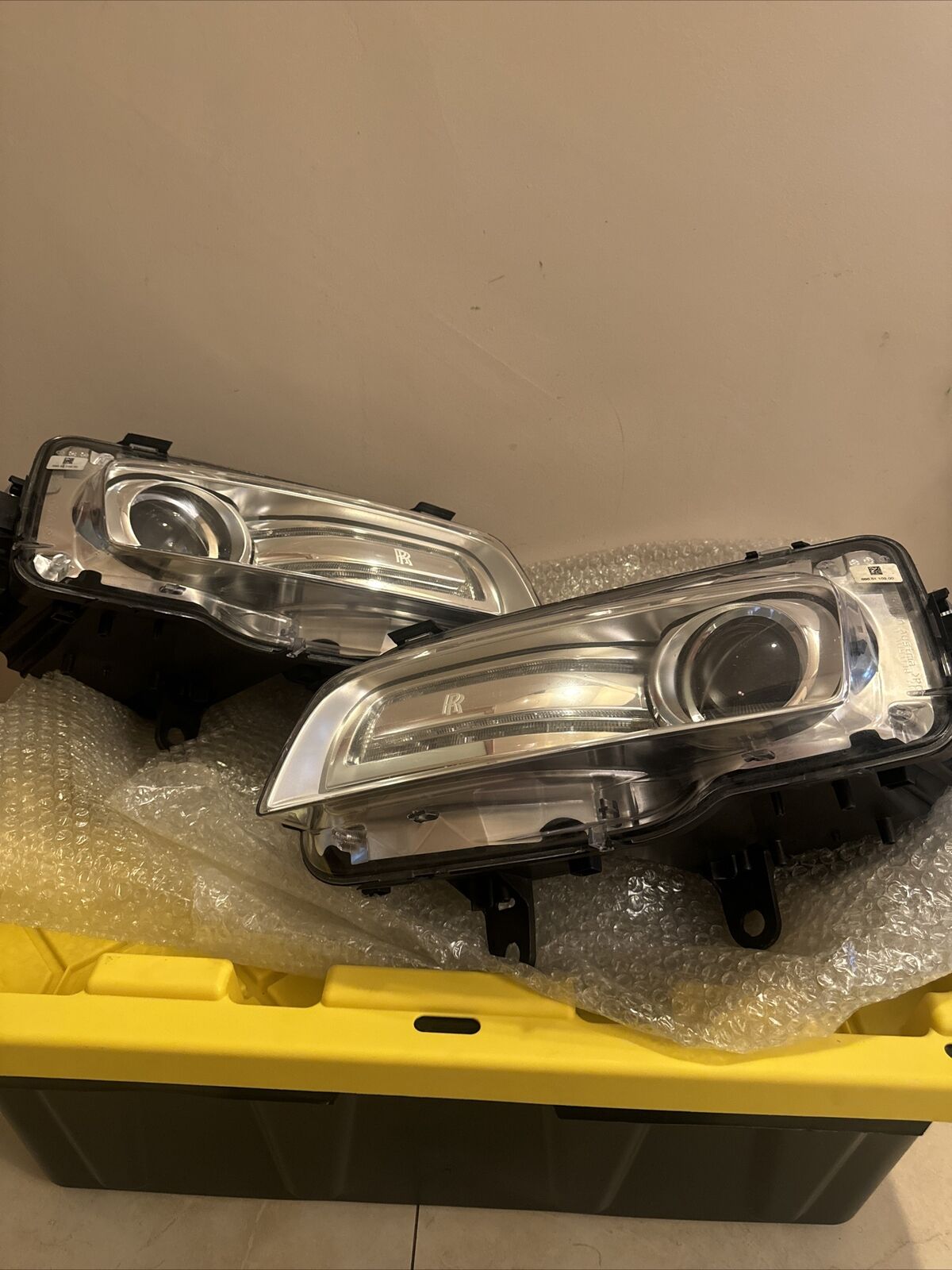 63127351914 LED Headlights 1st Generation Upgraded to 2nd Generation For Rolls Royce Ghost