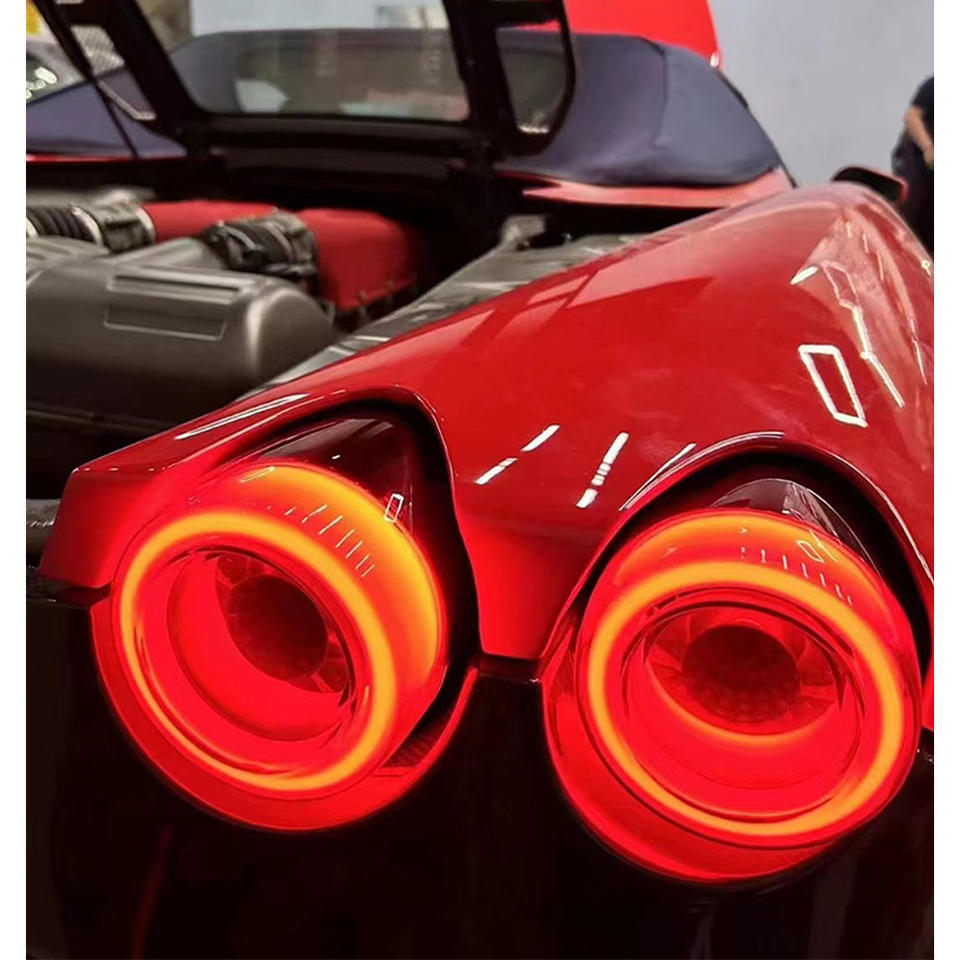 Für Ferrari F430 2005-2010 RH LH Rückleuchten Montage Hinten Lampen Kit 185669 185668 193182 185669 185668 185671 185670