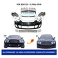 For 2010-2013 Bentley Continental Flying Spur 1pc front bumper kit part