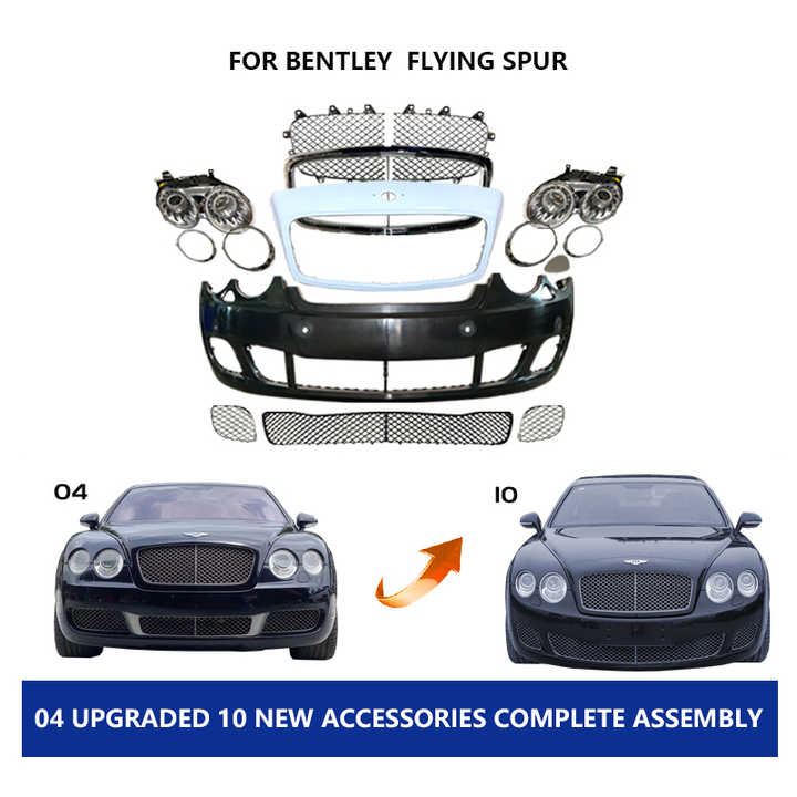 For 2010-2013 Bentley Continental Flying Spur 1pc front bumper kit part