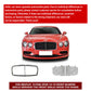 Für 2010–2013 Bentley Continental Flying Spur, 1-teiliges Frontstoßstangen-Set